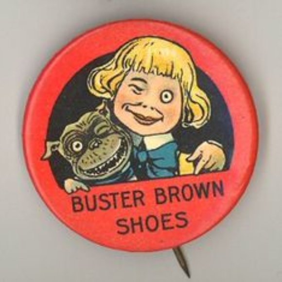 Buster Brown Vintage High Top Pure Leather Shoe (Leather Throughout) - Picture 14 of 17